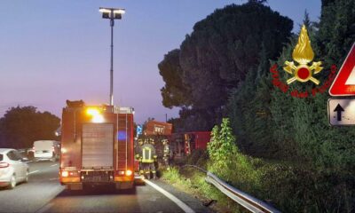 adn24 torgiano pg | incidente stradale sulla e45 illeso il conducente