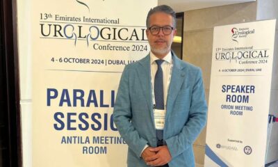 adn24 mario falsaperla vincitore della 13^ conferenza urologica degli emirati