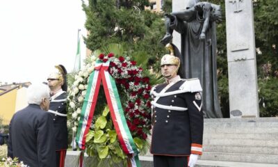 adn24 mattarella strage di gorla tragedia immane dolore non si dimentica