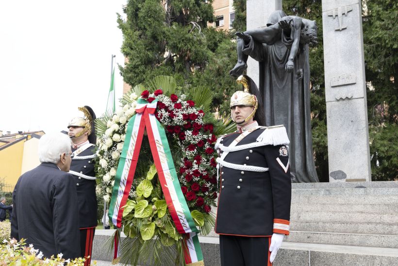 adn24 mattarella strage di gorla tragedia immane dolore non si dimentica