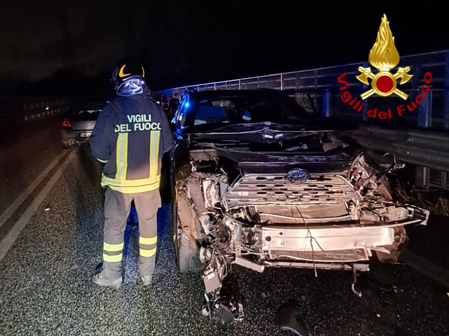 adn24 terni | incidente sulla ss79bis tre auto coinvolte nessun ferito grave